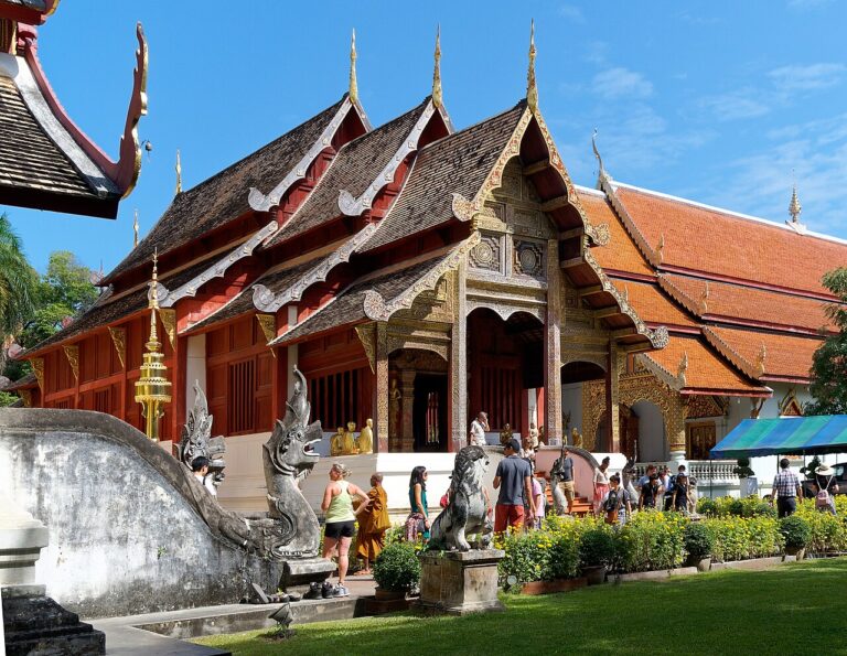 Wat Phra Sing temple in Chiang Mai