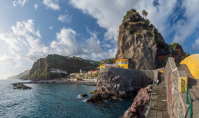 Coastal village of Ponta do Sol, Madeira
