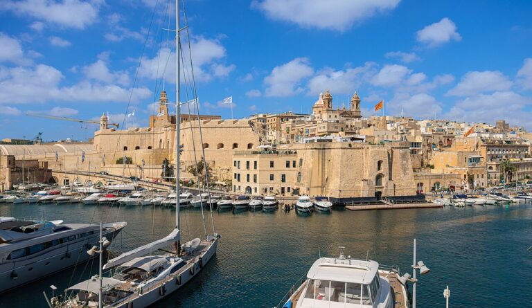 Valletta waterfront and harbour, Malta