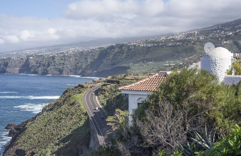 Coastline of Puerto de la Cruz, Tenerife