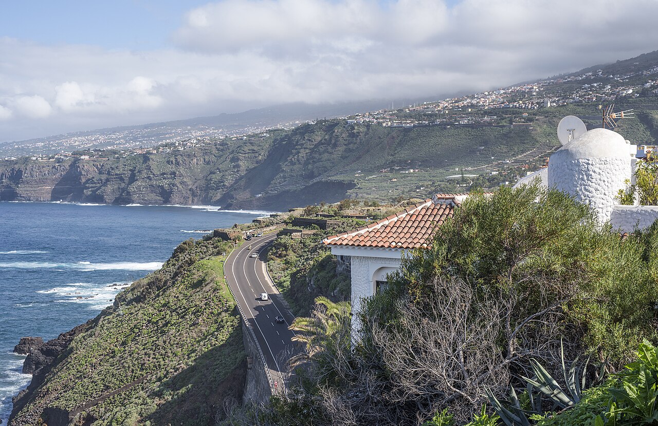 Coastline of Puerto de la Cruz, Tenerife